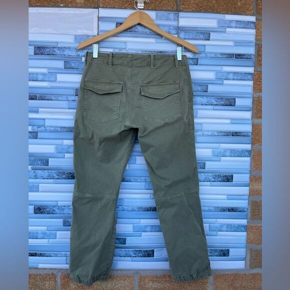 NILI LOTAN Cropped Military Pant in Camo size 4 - Picture 12 of 17